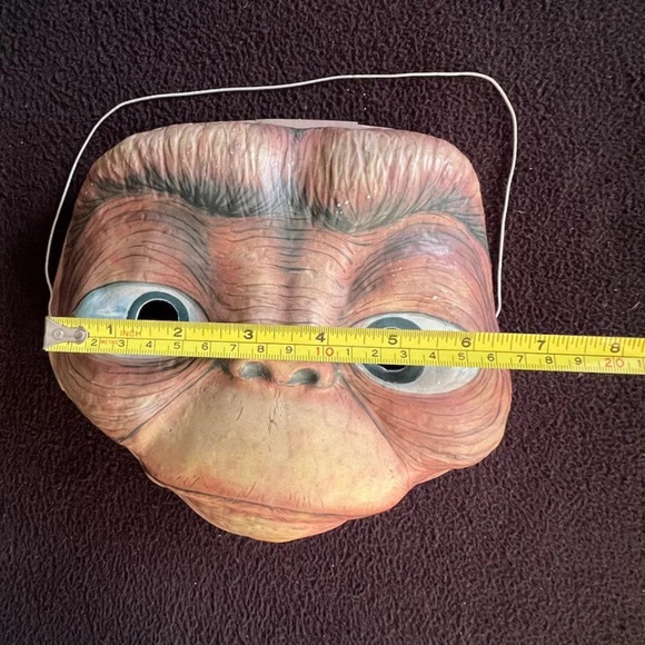 E.T. The Extra Terrestrial Vintage 80’s Halloween Mask Original Intact RARE! - Picture 8 of 16